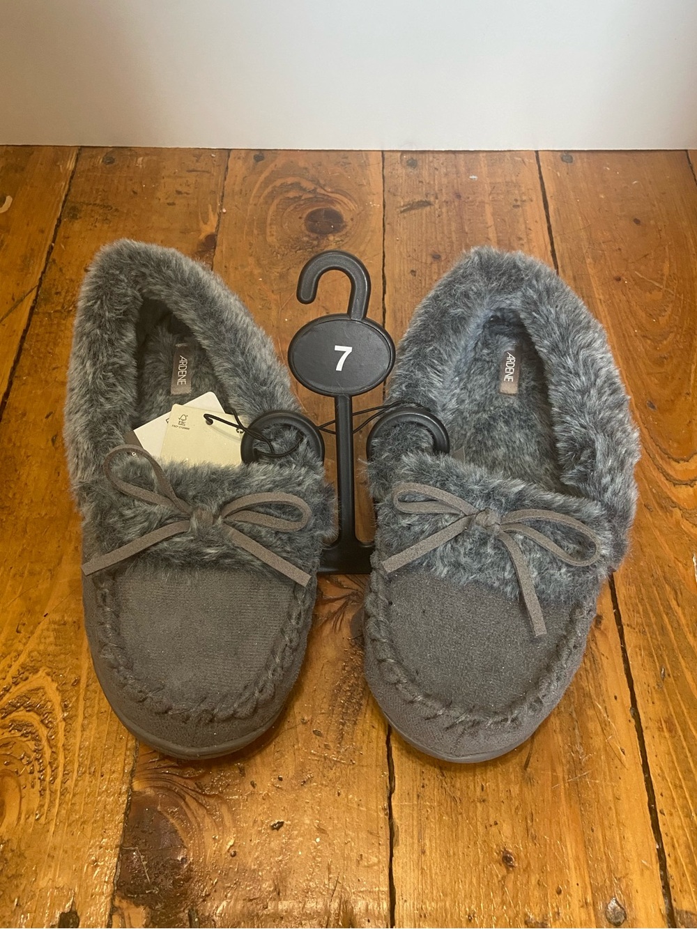 Ardene plush slippers